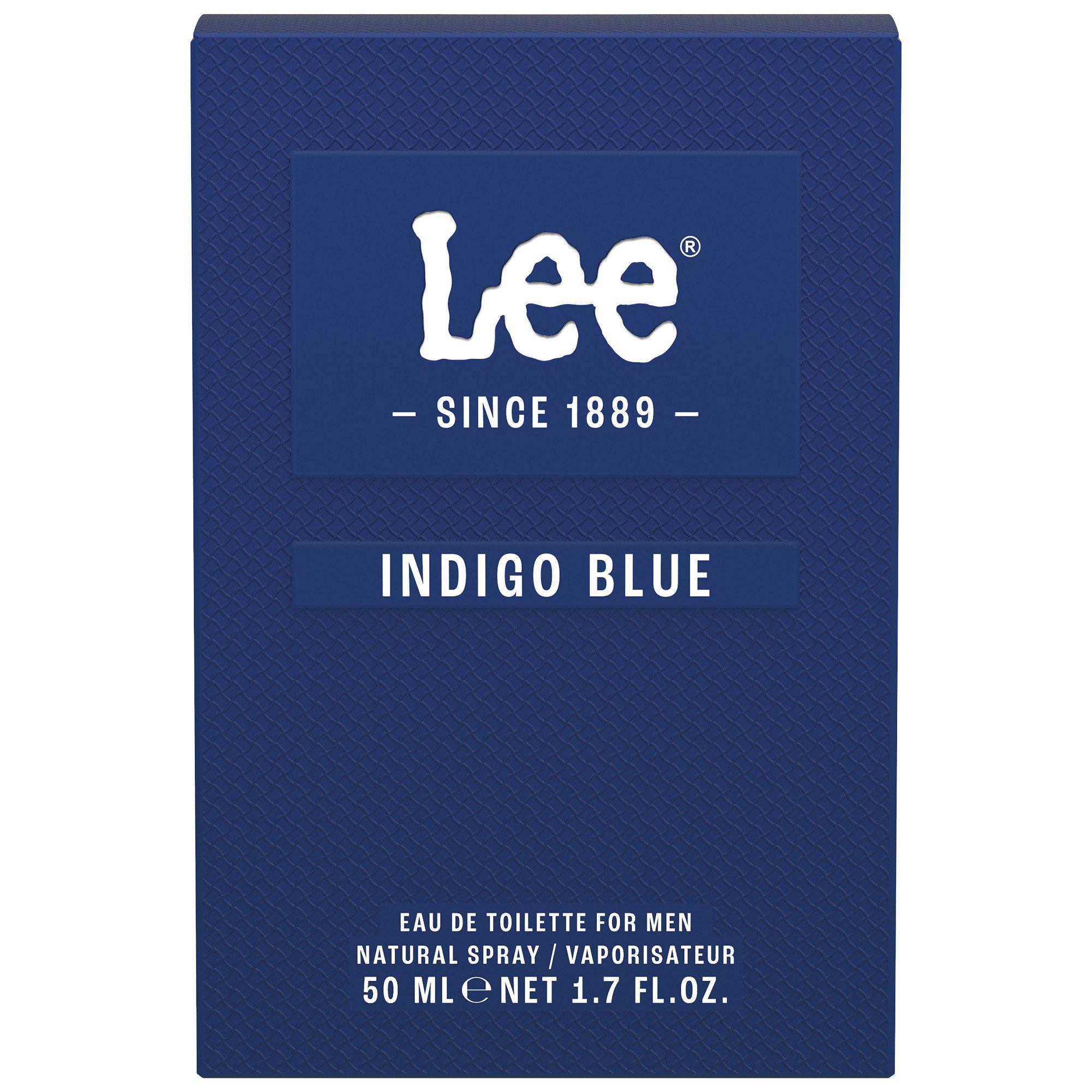 Lee® Eau de Toilette LEE 1889 INDIGO BLUE FOR MEN EDT, 50ml