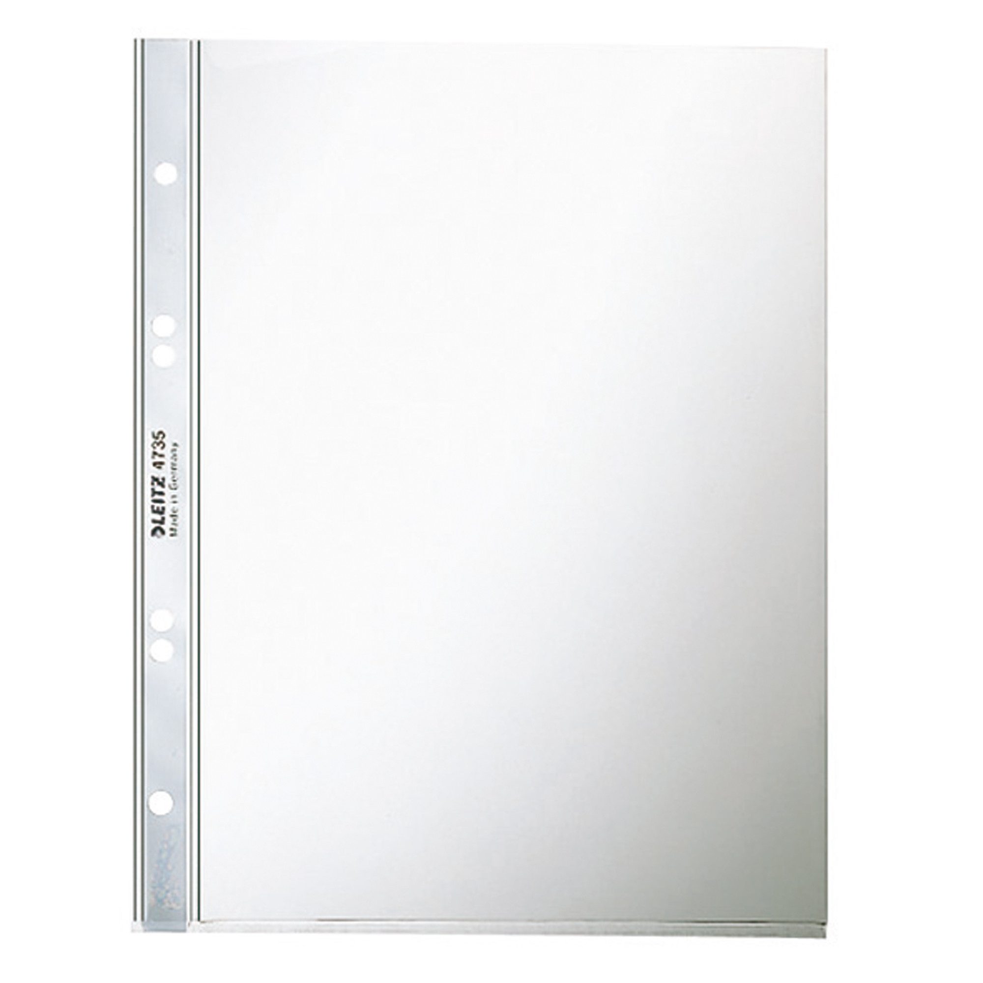 LEITZ Prospekthülle Prospekthülle Super Premium 47350000 A5 0,08mm transparent 100 Stück