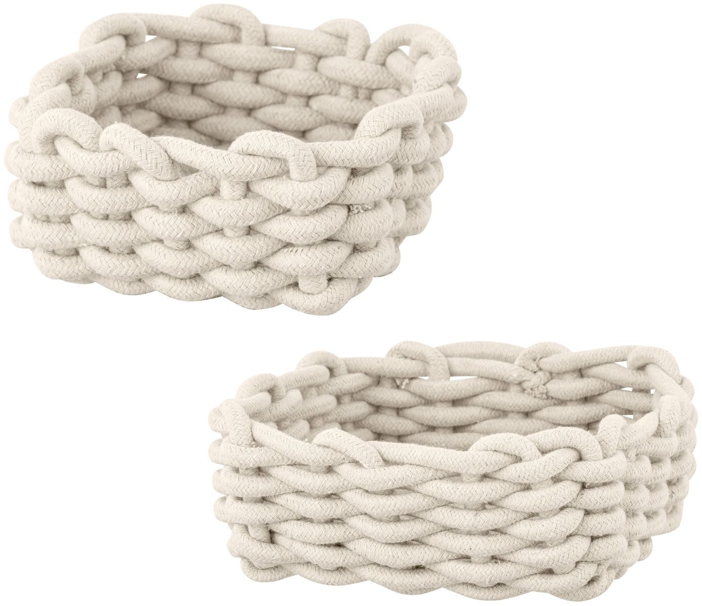SCHÖNER WOHNEN-Kollektion Aufbewahrungskorb »Melara« (Set, 2 St), Badkörbe günstig online kaufen