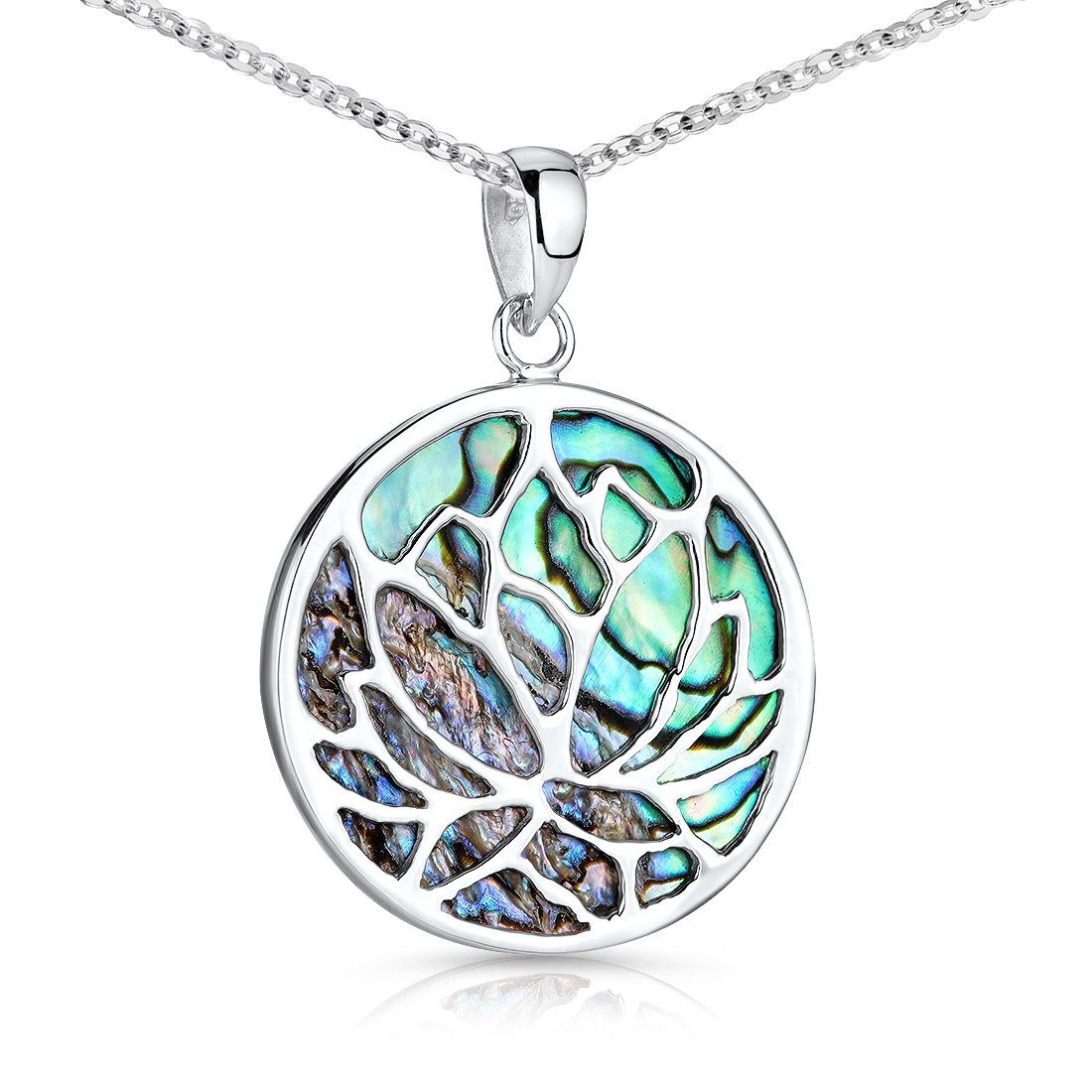 Materia Kettenanhänger Lotus / Lotusblüte Perlmutt günstig online kaufen