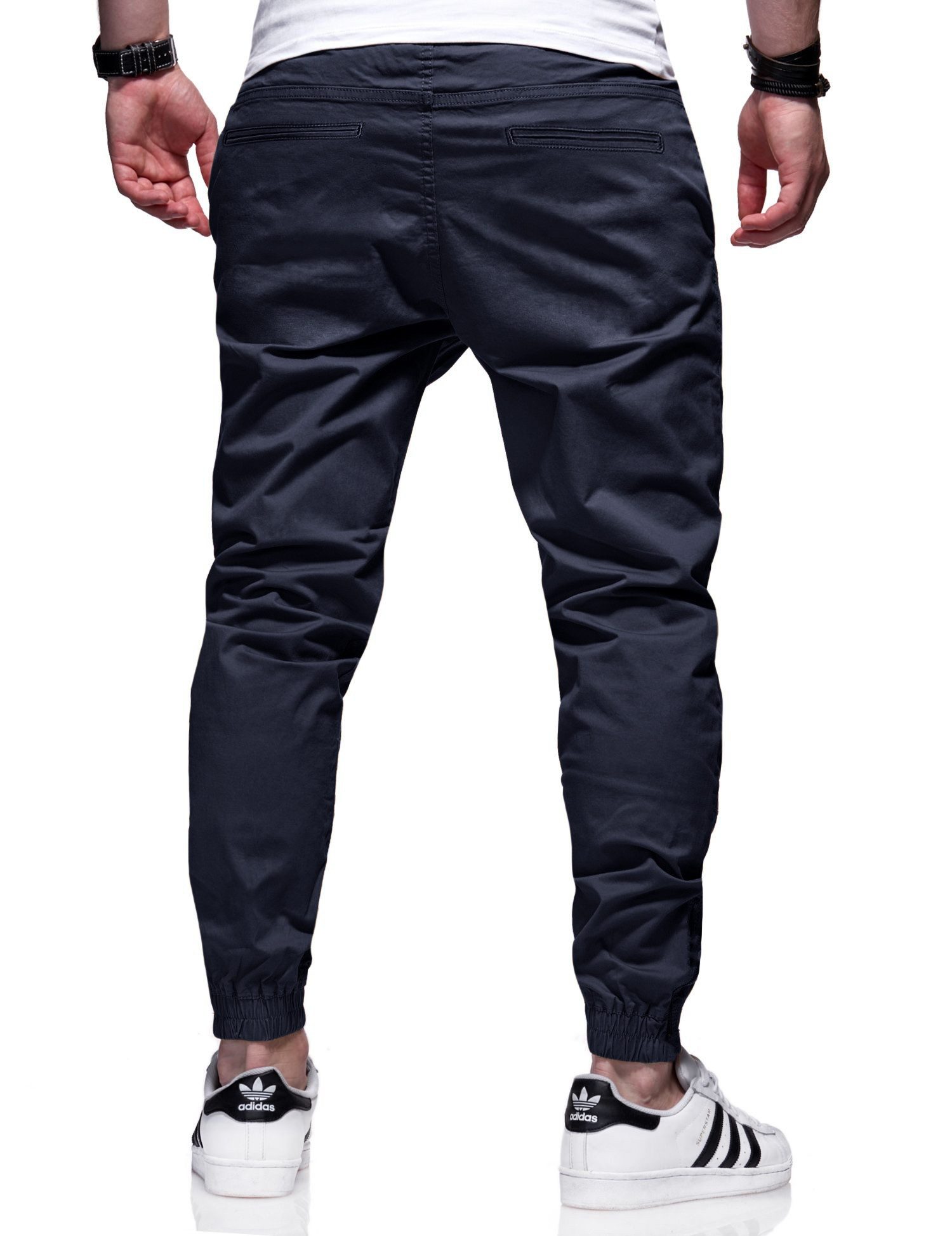 behype Chinohose BHFORLI Herren Chino Jogger Jeans Hose Freizeithose günstig online kaufen