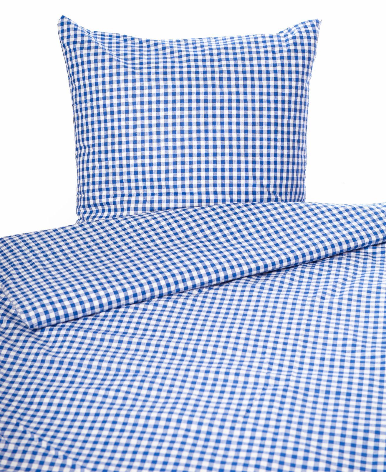 Bettwäsche »im Landhaus Karo mit Reißverschluss 100% Baumwolle«,  TextilDepot24, mit Reißverschluss online kaufen | OTTO
