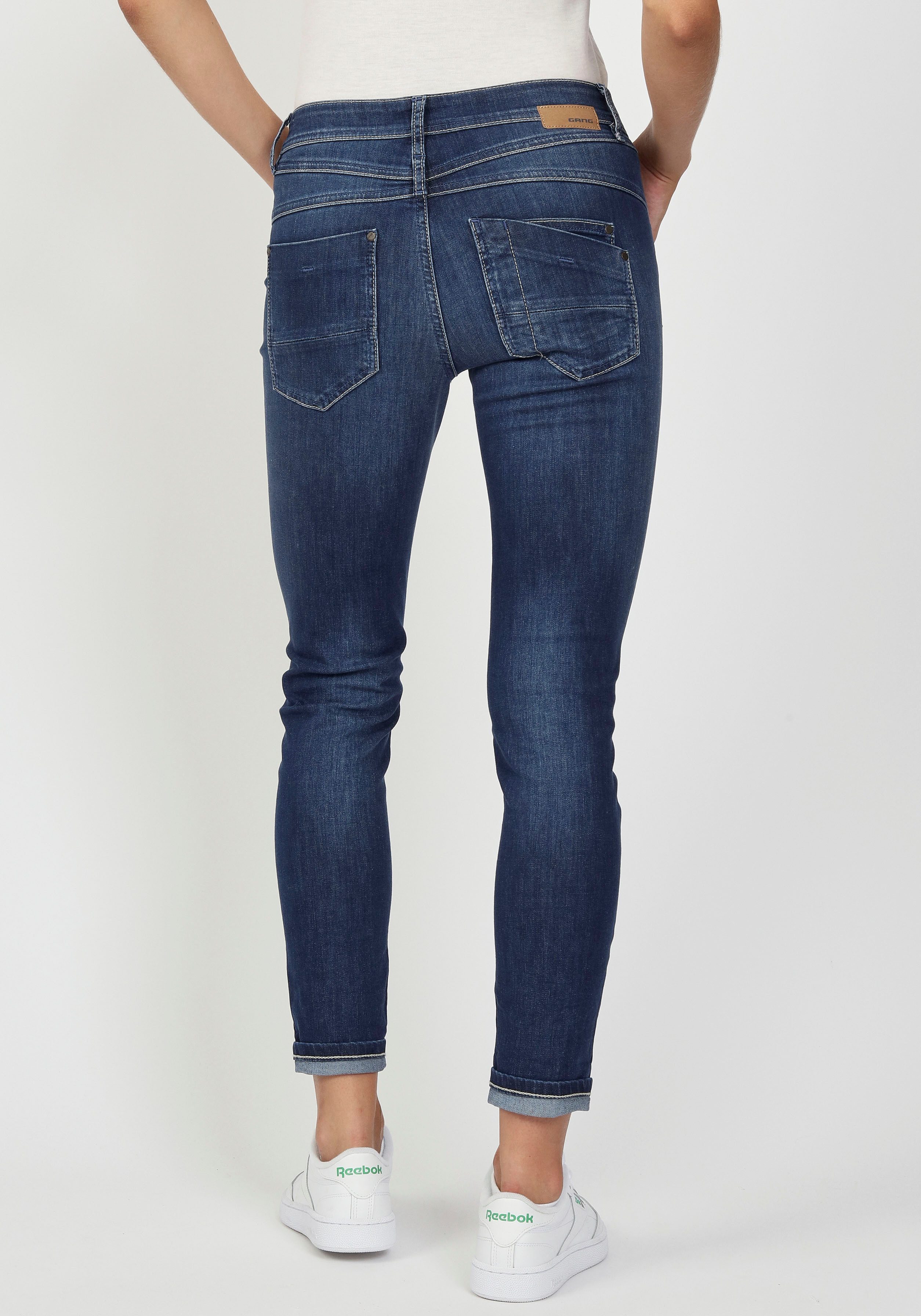 GANG Relax-fit-Jeans "94AMELIE", mit Used-Effekten günstig online kaufen