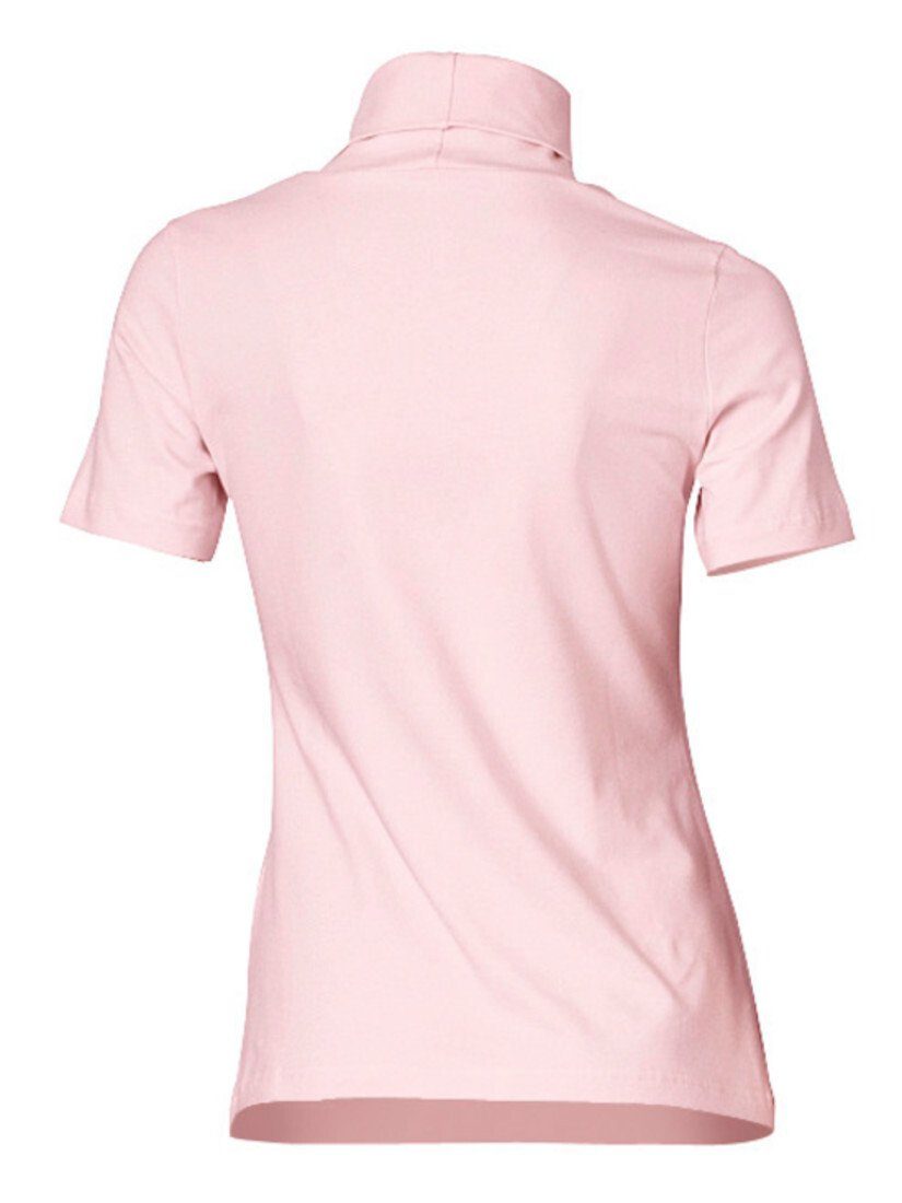 heine T-Shirt Rollkragen-Shirt Kurzarm