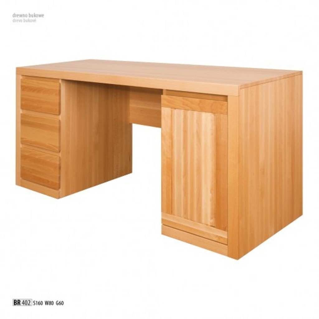 JVmoebel Computertisch, Massive Holz Möbel Schreibtisch Bürotisch Computertisch