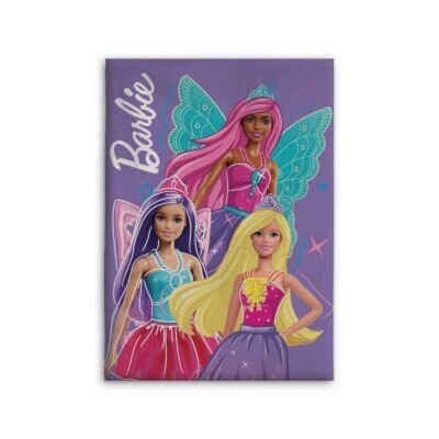 Kinderdecke Barbie - Kuscheldecke Fleecedecke - Größe 100x140 cm, empireposter