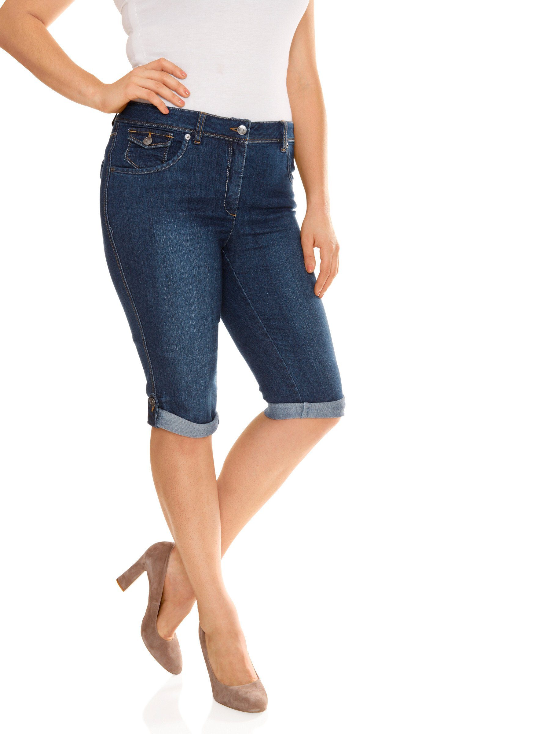 heine Bequeme Jeans Capri-Jeans normal