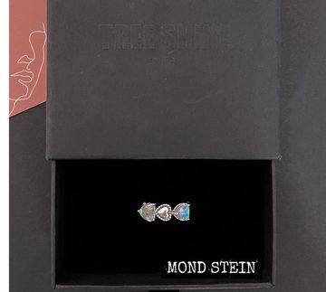 Tree Shine Fingerring 925 Silber Ring Mond Stein TREE SHINE,mit Geschenkverpackung (1-tlg), 925 Silber ring