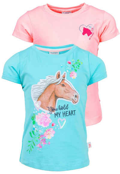 SALT AND PEPPER T-Shirt Horse (2-tlg) mit tollem Glitzerdruck