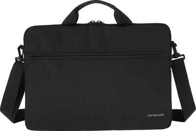 Hanseatic Laptoptasche Laptop Tasche für Notebooks bis 15,6 Zoll, Business Computertasche, Umhängetasche, Schultertasche, Notebooktasche