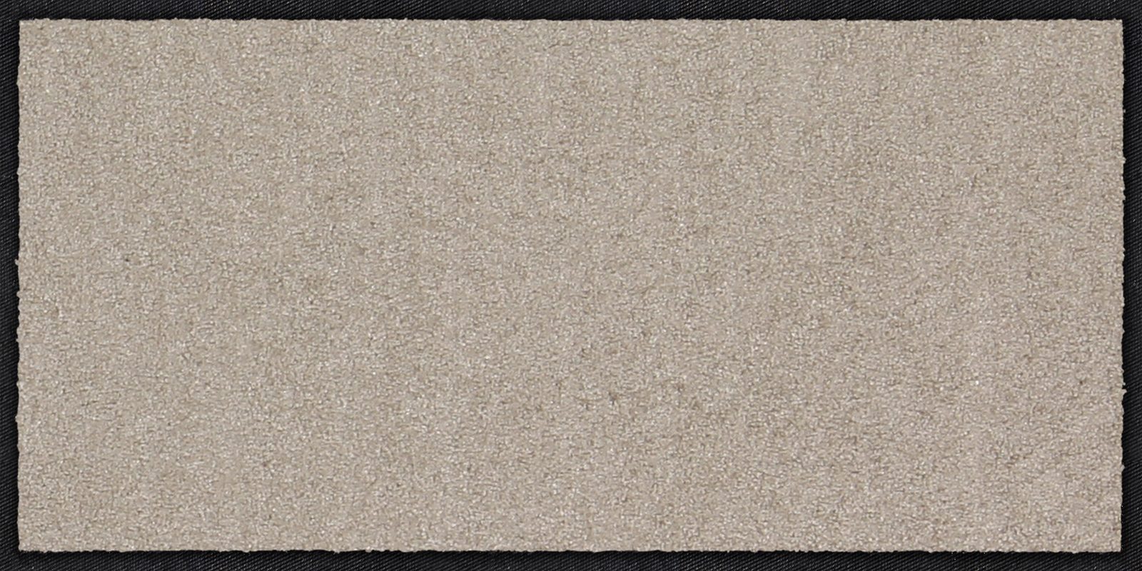 Fußmatte Salonloewe Monochrome UNI SAND Fußmatte Wohnmatte in vielen Größen, Salonloewe, Höhe: 7 mm, In- und Outdoor, waschbar bei 40° Grad und trocknergeeignet