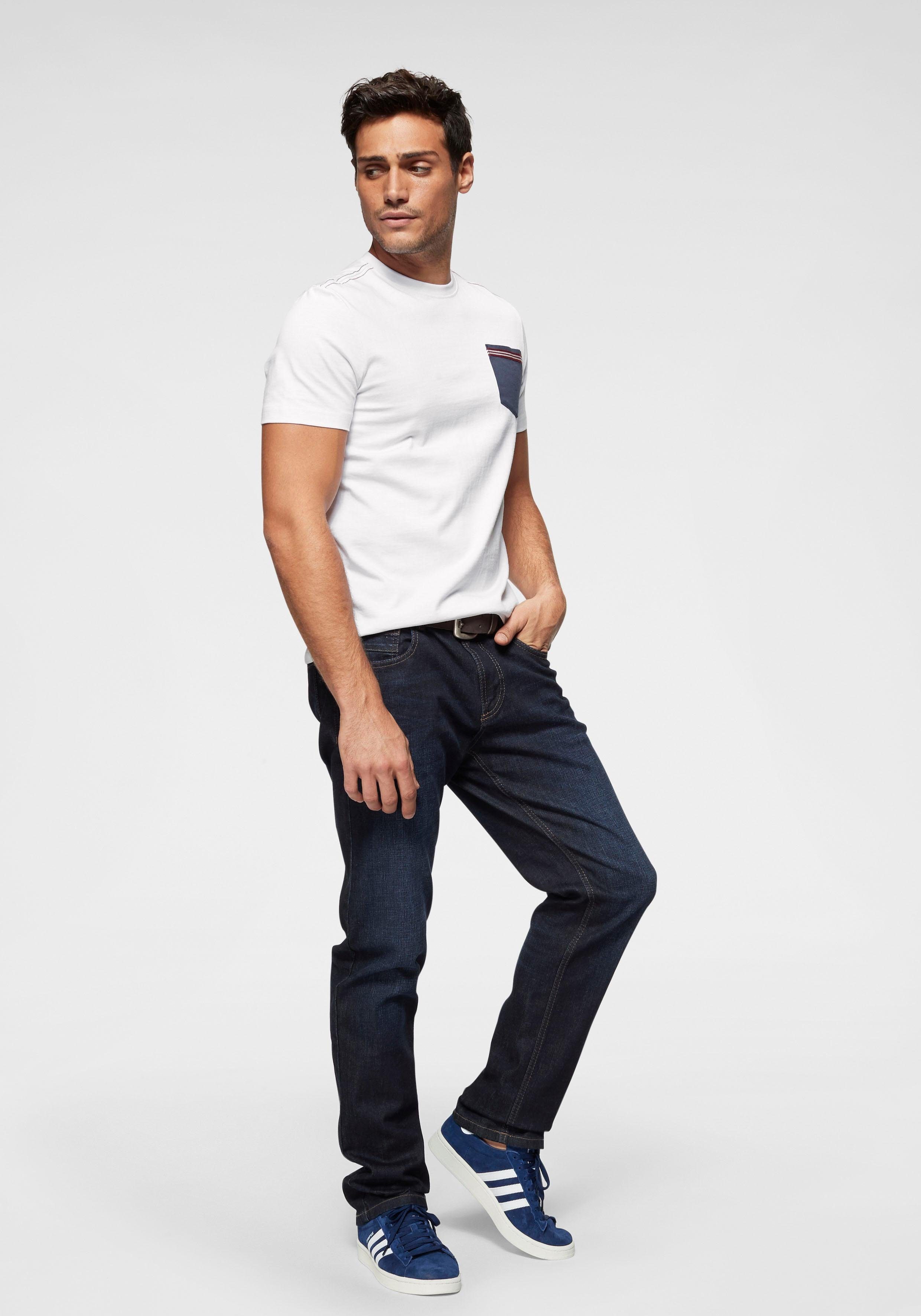 camel active Regular-fit-Jeans HOUSTON dark-blue