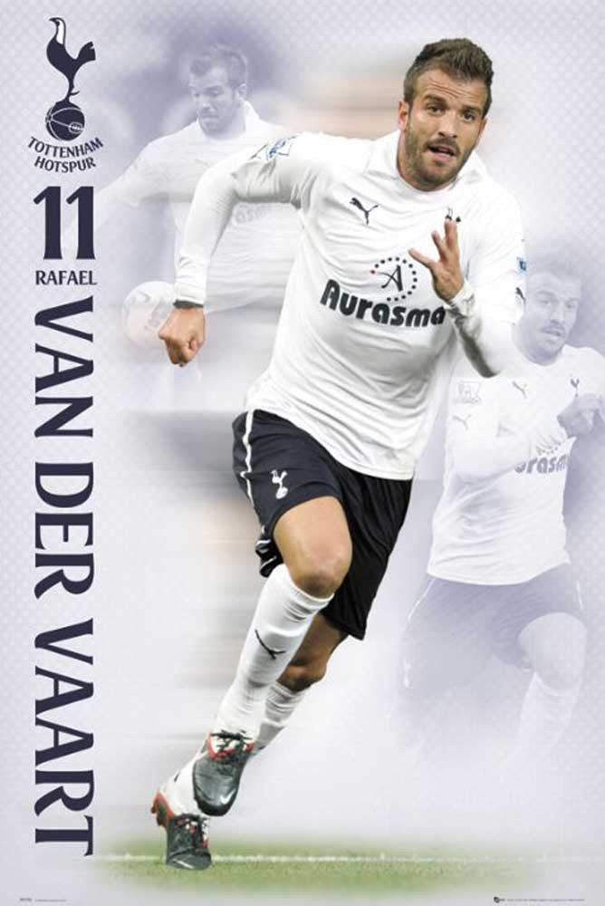 Poster Fussball - Poster - Tottenham Hotspurs - Van der Vaart 11/12