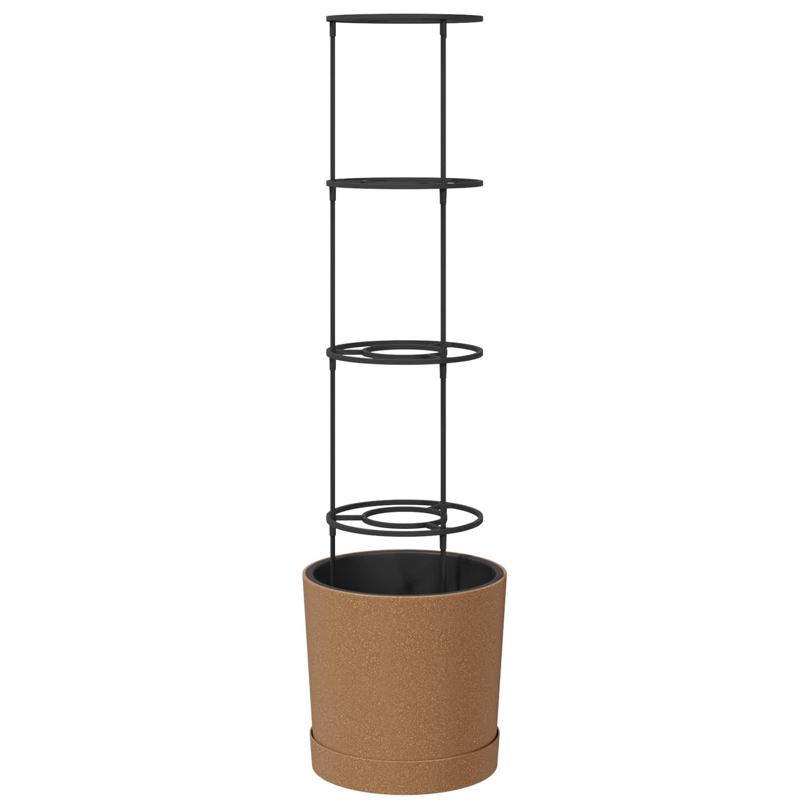 vidaXL Terrassendielen Tomatenanbauer Naturo ECO Ø 39 x 139 cm WPC, BxL: je 139x39 cm, (1-St)