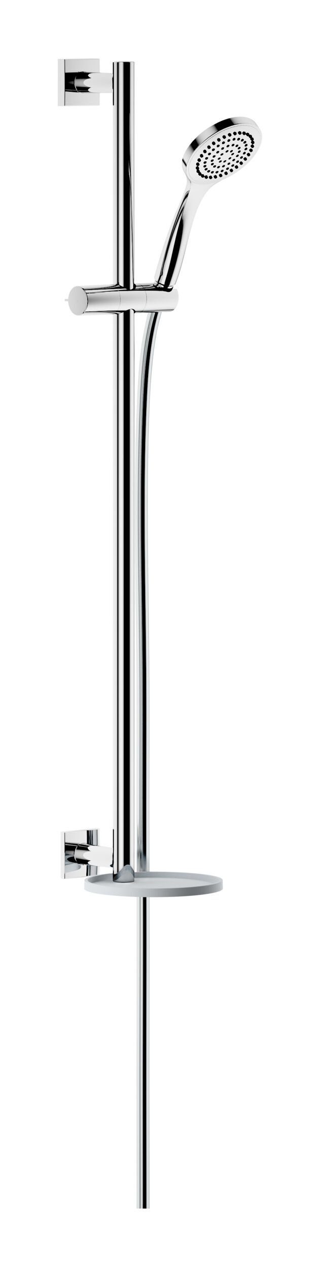 Keuco Brausegarnitur IXMO, Höhe 85.5 cm, 1 Strahlart(en), Brause-Set mit Ablage eckig