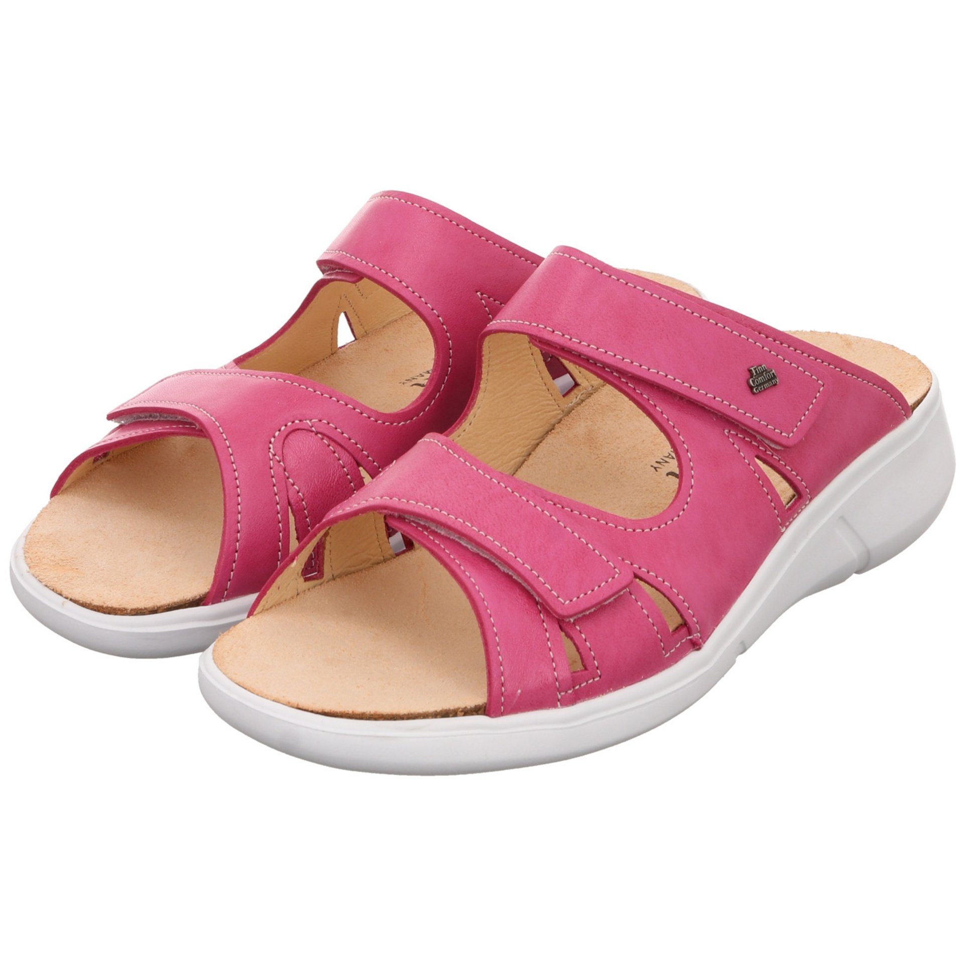 Pantoletten Pantolette Glattleder Sandalen Pantolette Finn Comfort Damen Palau