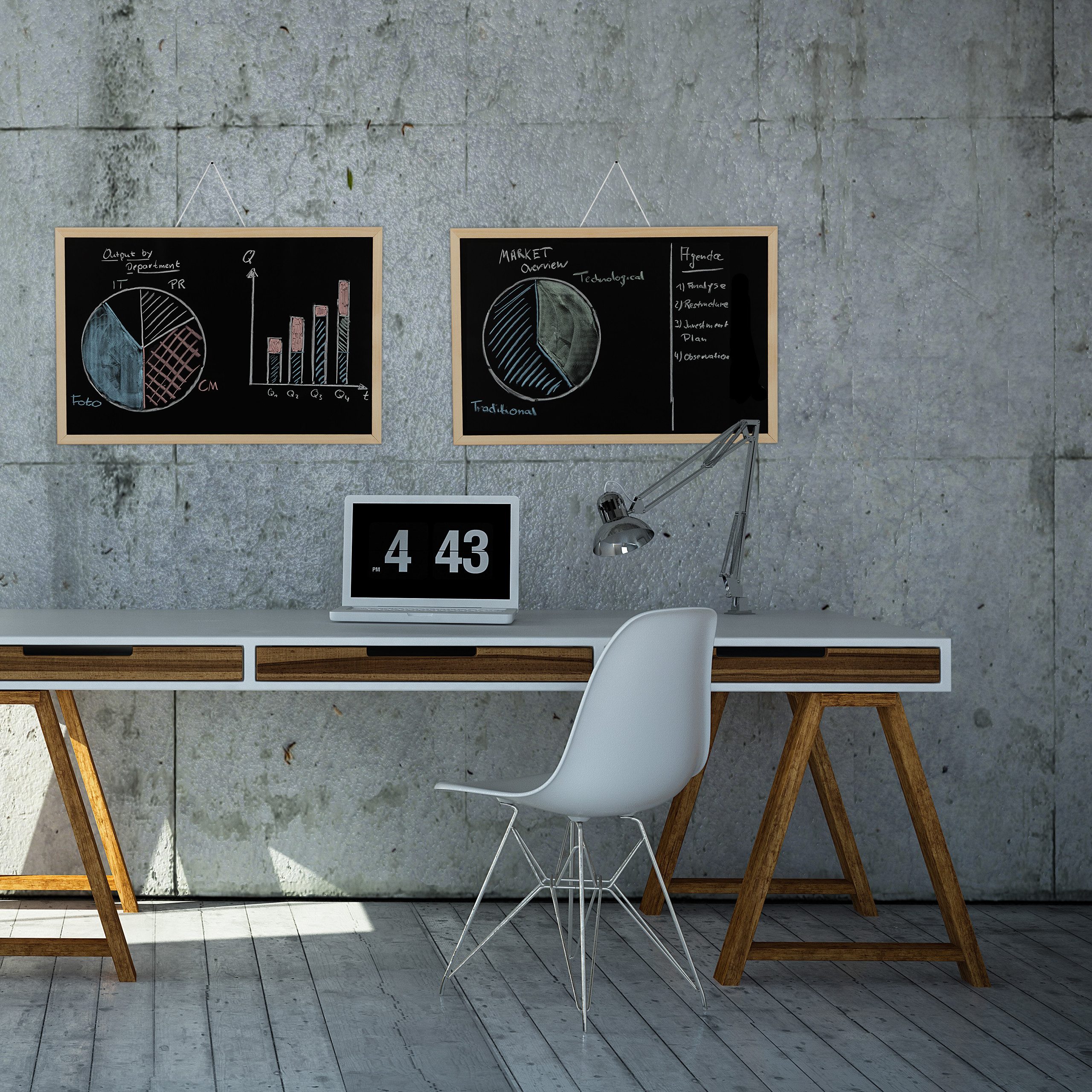 relaxdays Wandtafel Kreidetafel mit Holzrahmen, 40 günstig online kaufen
