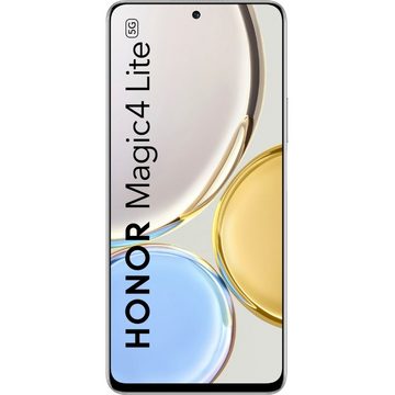 Honor Magic4 Lite 5G 128 GB / 6 GB - Smartphone - titanium silver Smartphone (6,8 Zoll, 128 GB Speicherplatz)