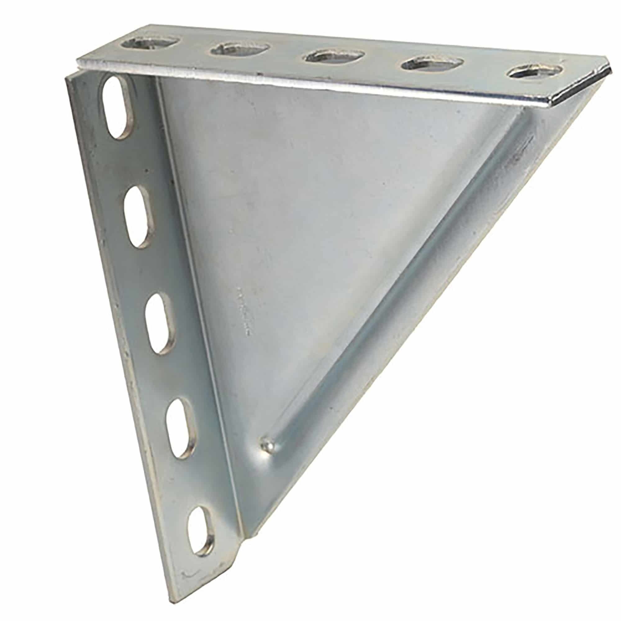 FIXOTEC qpool24 Schienensystem-Schienen, 2 Stück - Winkelkonsole für Profil 38/40 verzinkt -