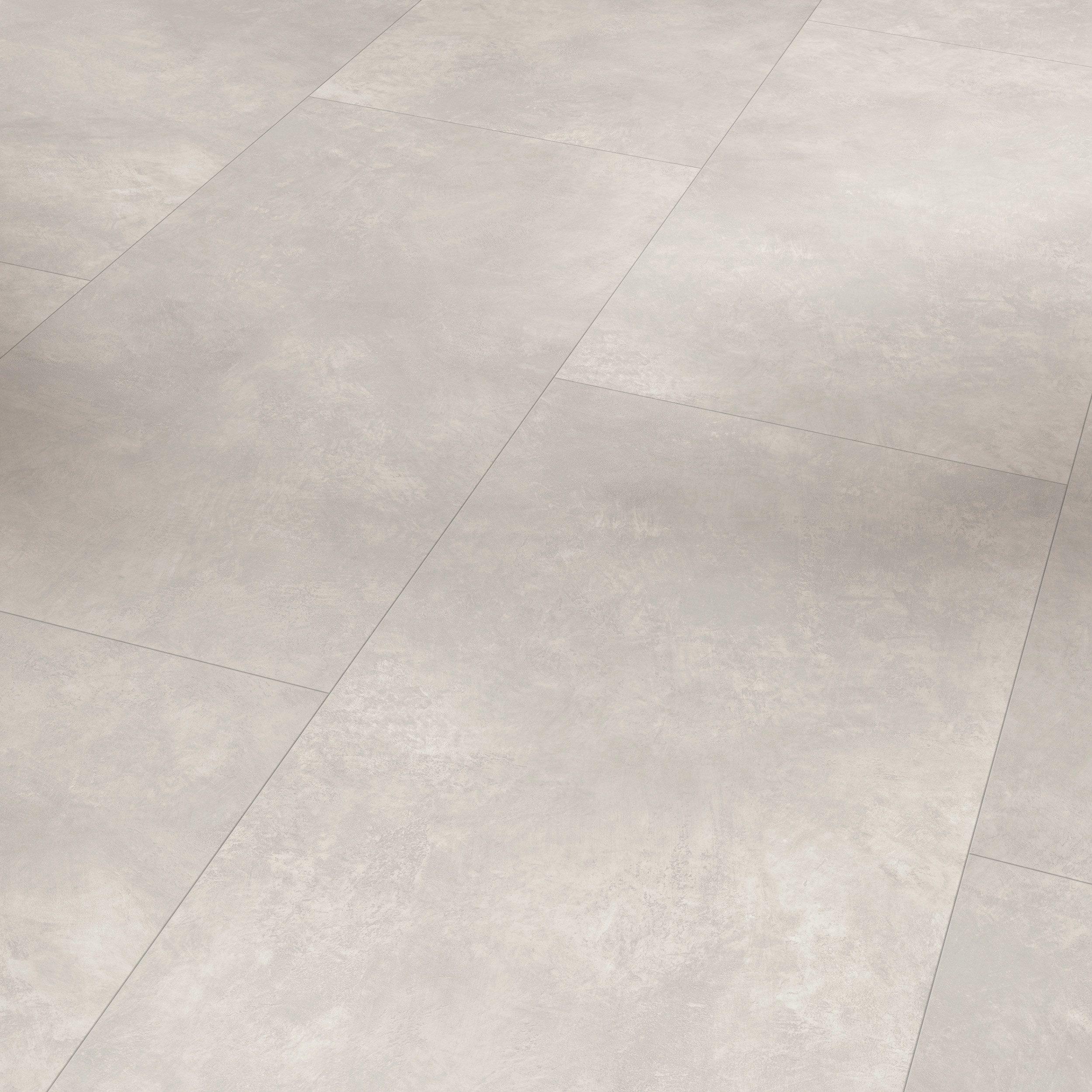 PARADOR Designboden Modular ONE Hydron Beton weiß, 8 St., Designboden zum klicken 2,76m² (8 Dielen) pro Karton, Stein