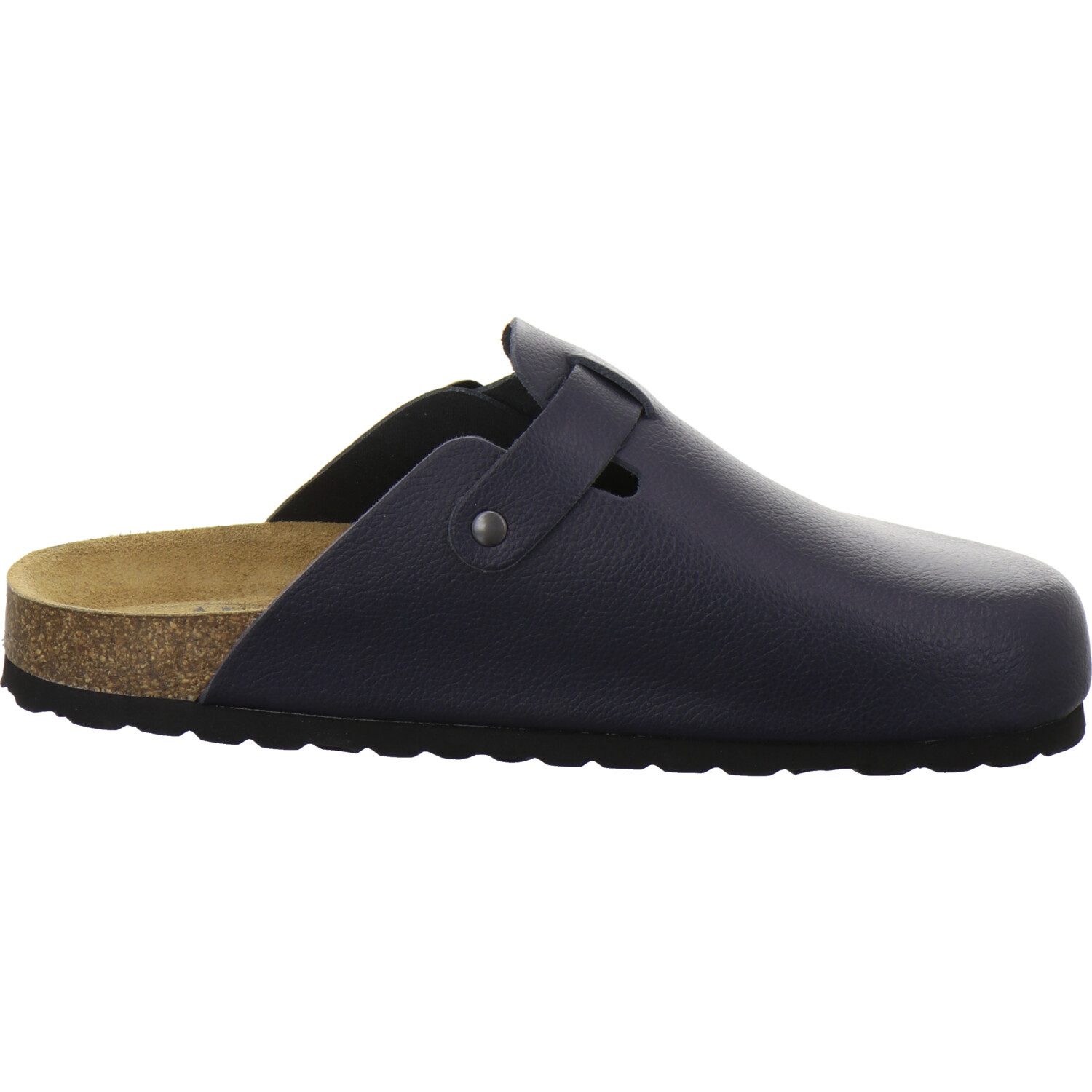 AFS-Schuhe 390050 Clogs Pantolette für Herren aus Leder mit Fußbett, Hausschuhe Made in Germany