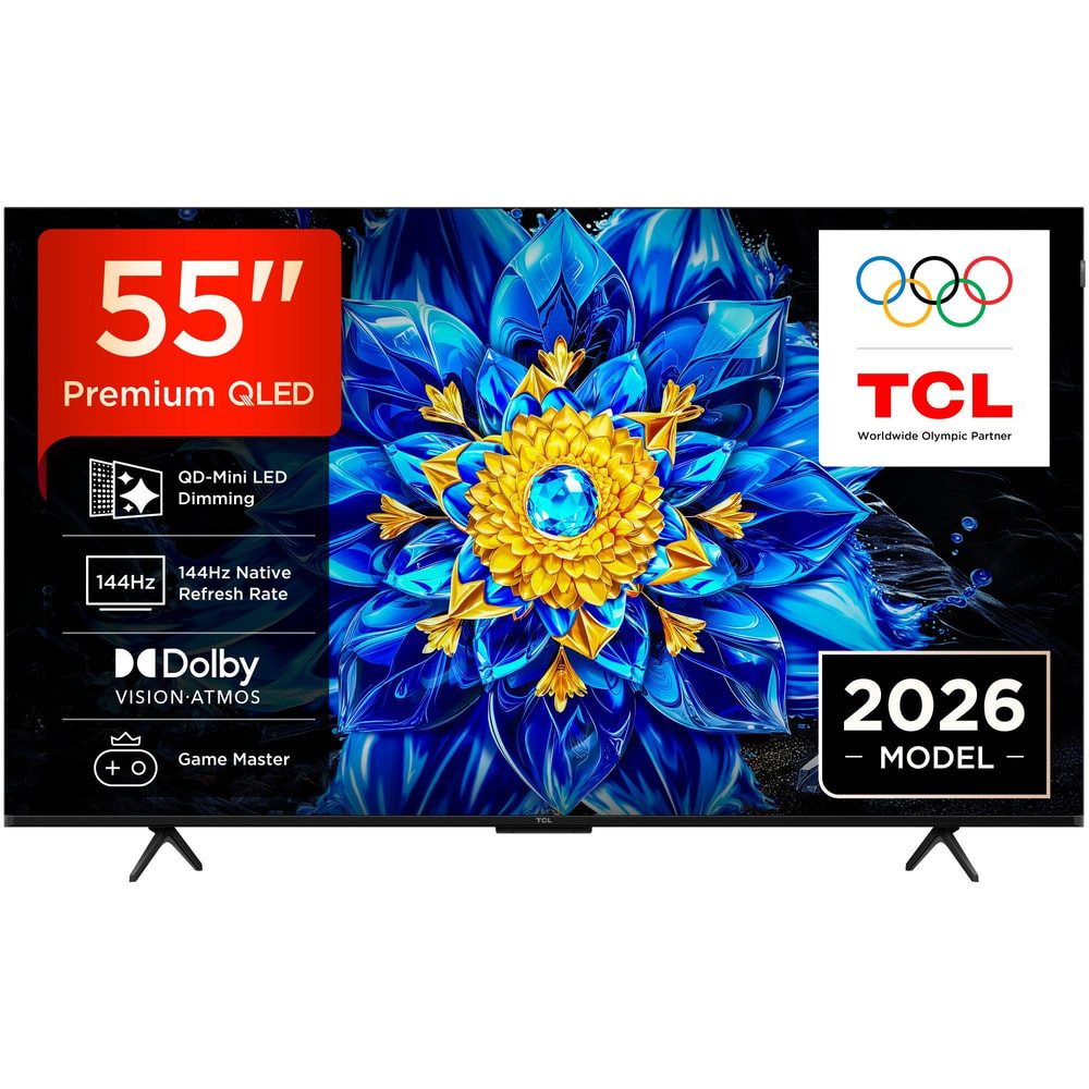 TCL 55QLED810LX1 QLED-Fernseher (55 Zoll, 4K Ultra HD)