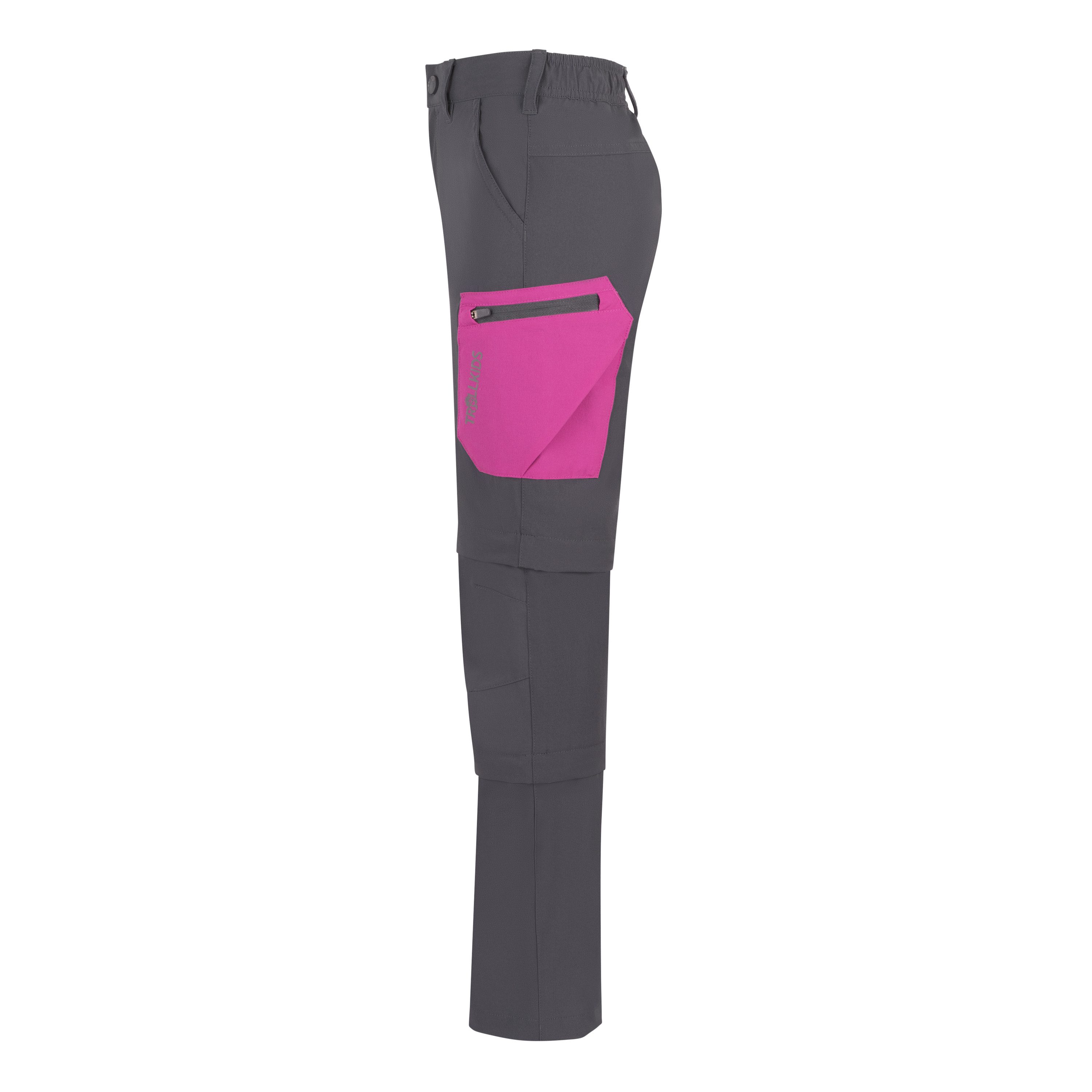 TROLLKIDS Zip-off-Hose Kids Preikestolen Double Zip-Off Pants für Kinder, sportlich, aus Polyamid und Elasthan, schnelltrocknend – Bild 5 von 5