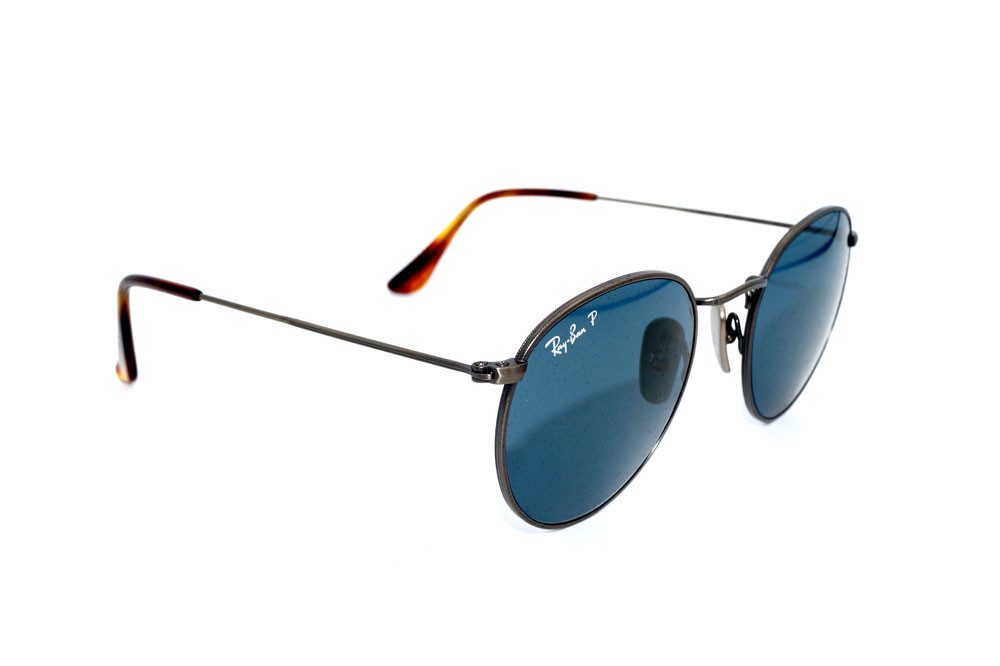 Ray-Ban Sonnenbrille RAY BAN Sonnenbrille Sunglasses RB 8247 9208T0 Titanium Polarized