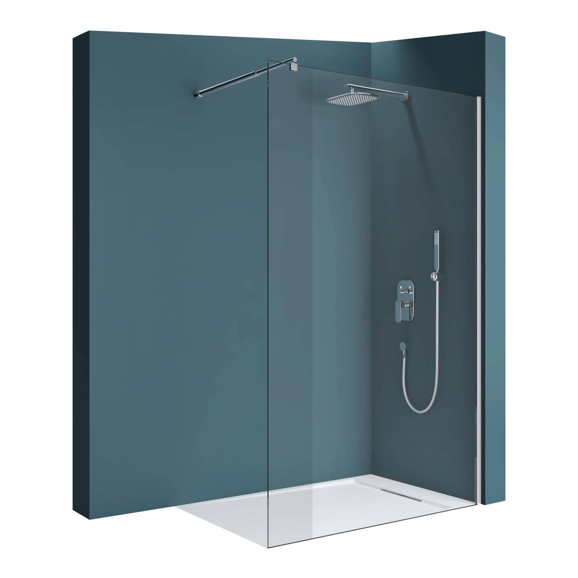 Mai & Mai Duschwand Duschabtrennung für Dusche Duschkabine Walk in Dusche E günstig online kaufen