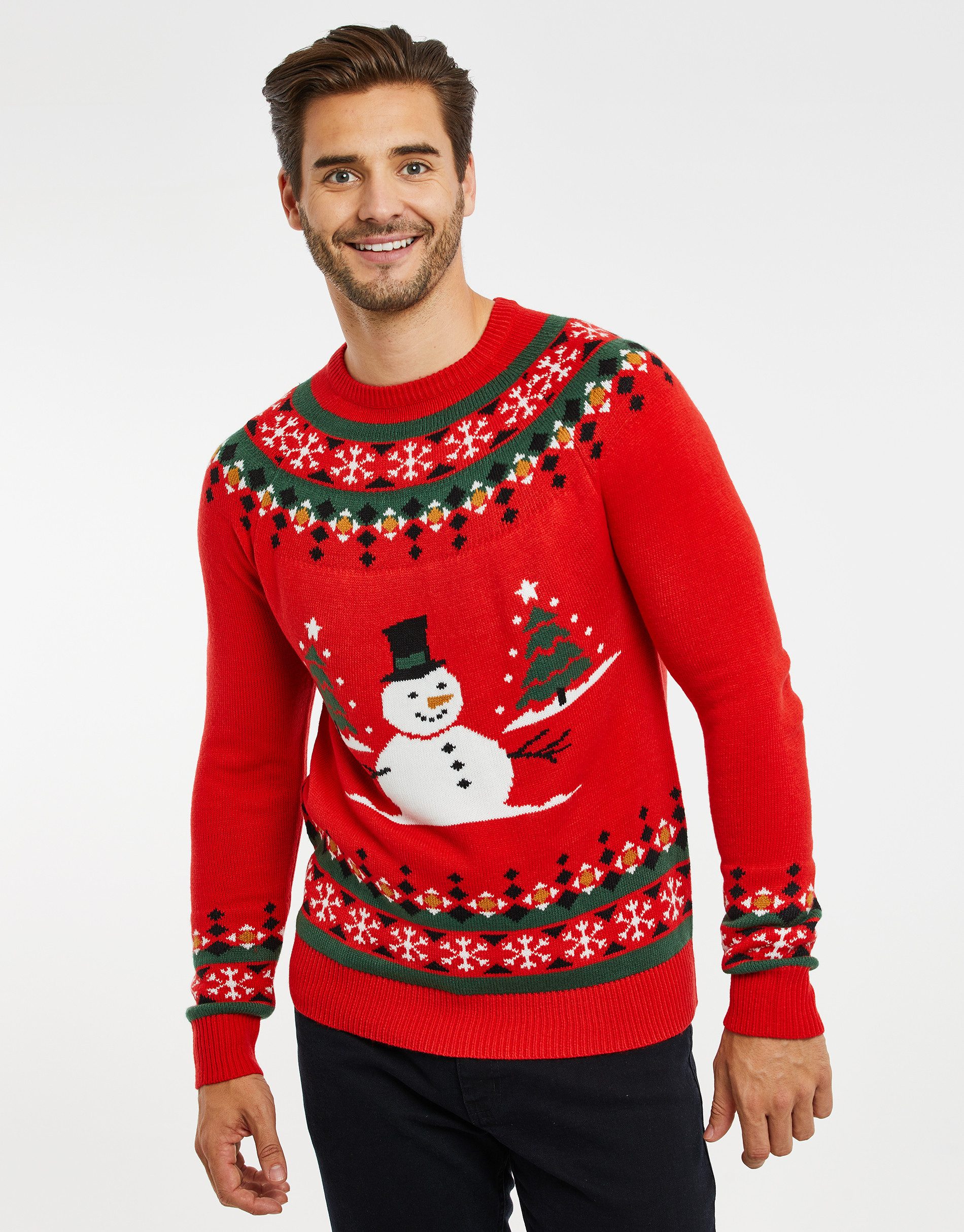 Rundhalspullover THB Xmas Jumper Copenhagen