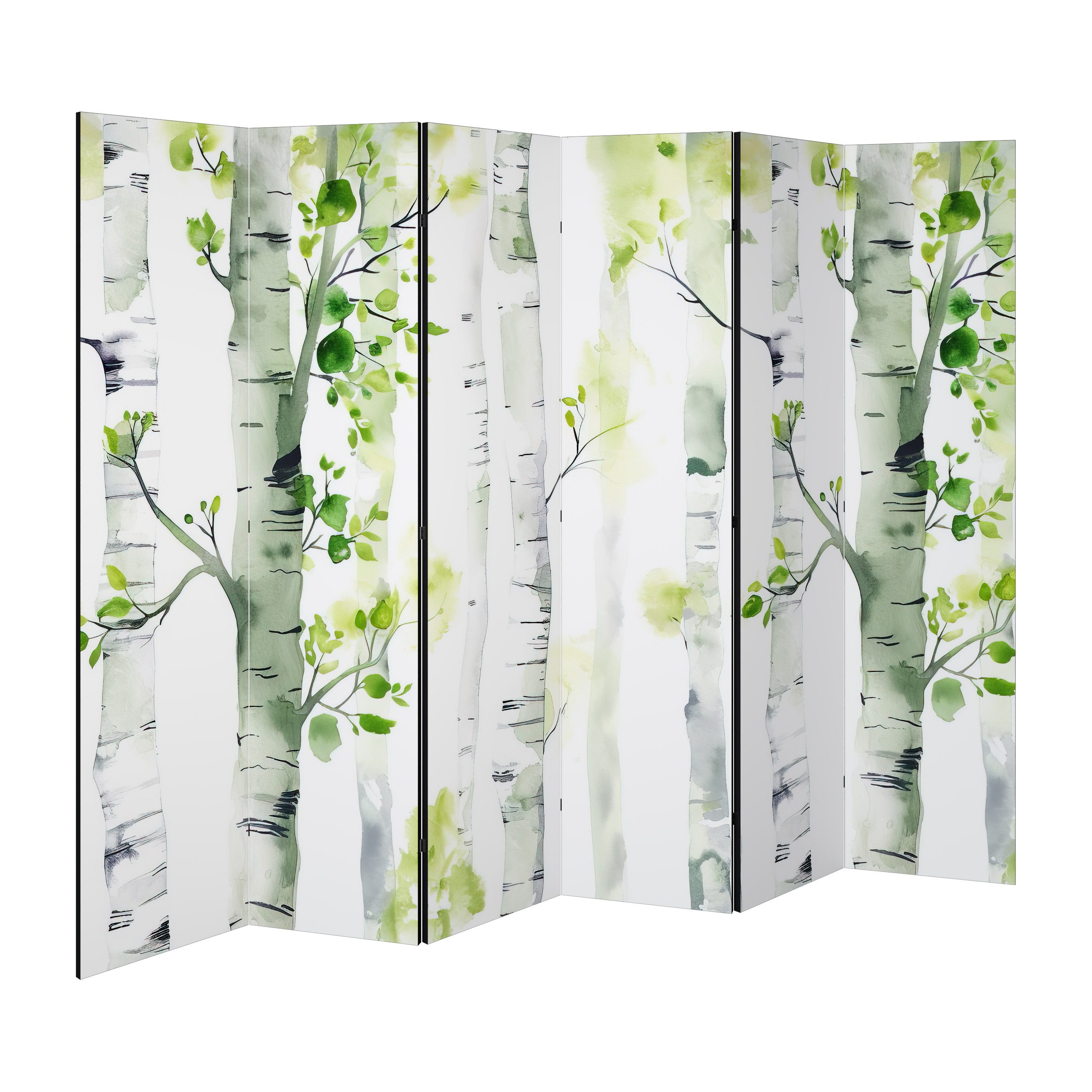 SPACEREBELS Paravent, Raumteiler - 3-teilig Raumtrenner, günstig online kaufen