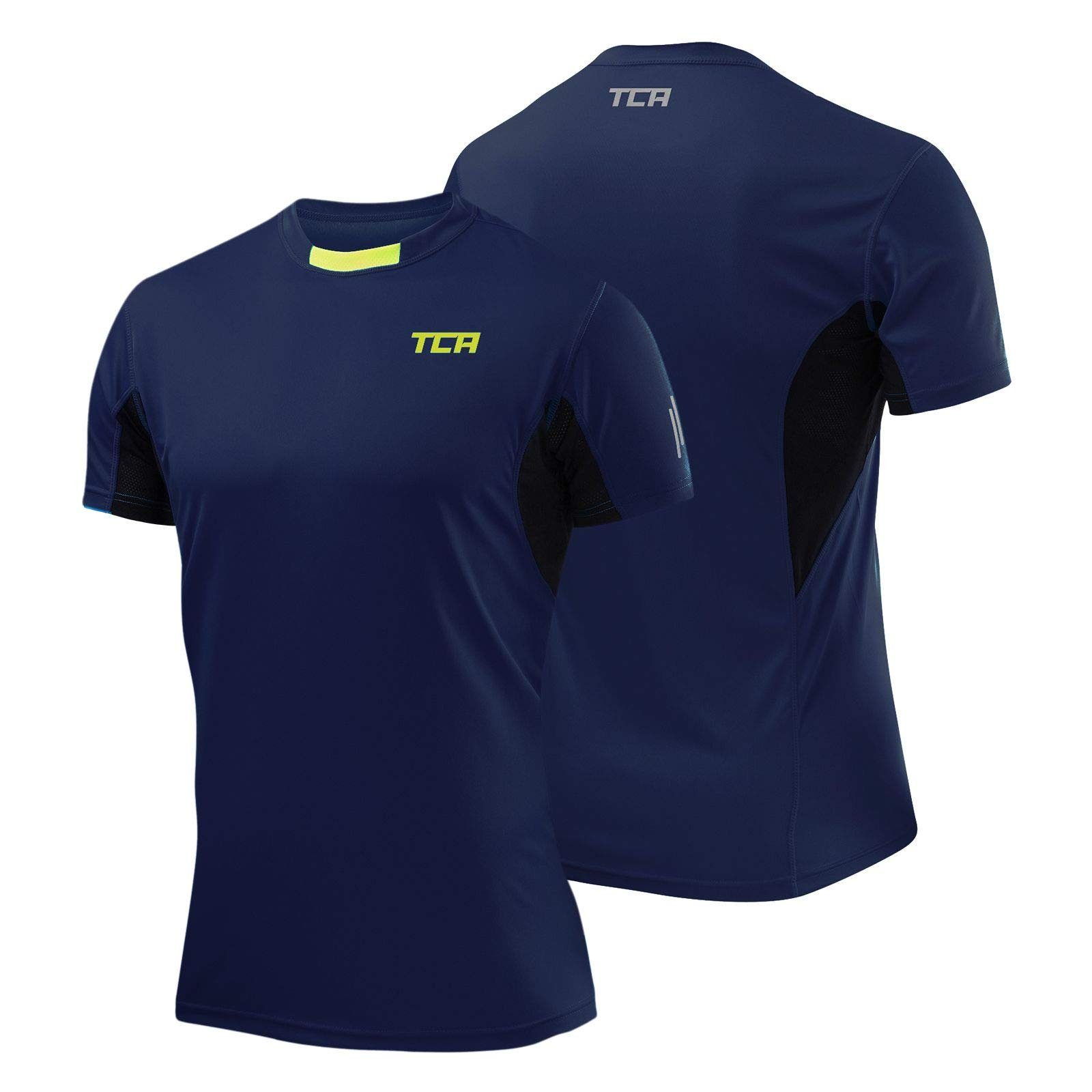 T-Shirt TCA - XXL Dunkelblau, TCA Herren T-Shirt Atomic