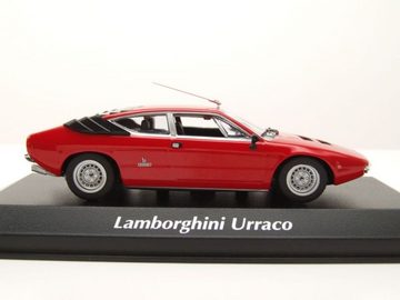 Maxichamps Modellauto Lamborghini Urraco 1974 rot metallic Modellauto 1:43 Maxichamps, Maßstab 1:43