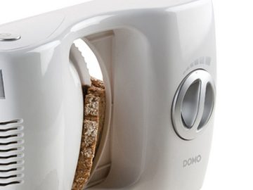 Domo Allesschneider, 120 W, klappbar für Brot & Wurst Multi-Schneider Aufschnitt-Maschine Ø17cm