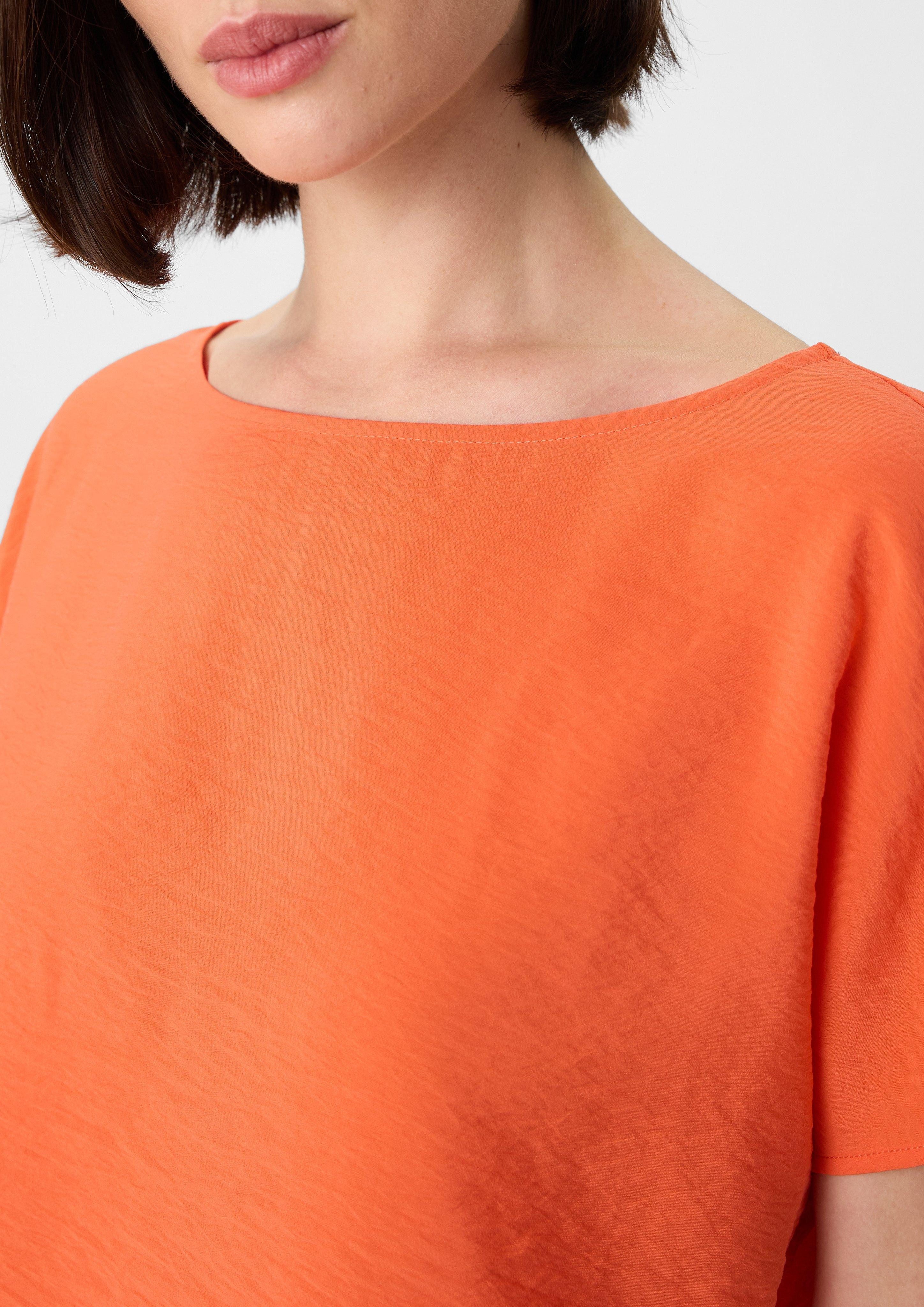 comma casual identity Kurzarmbluse Kurzärmeliges Blusenshirt günstig online kaufen