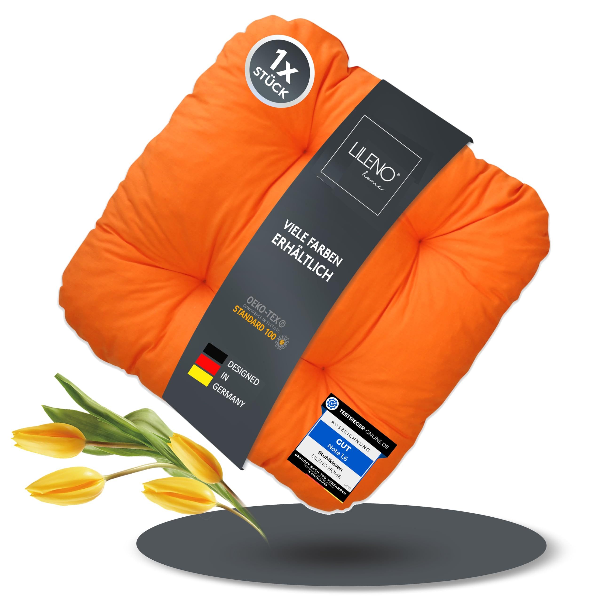 LILENO HOME Stuhlkissen Sitzkissen für Gartenstuhl, günstig online kaufen