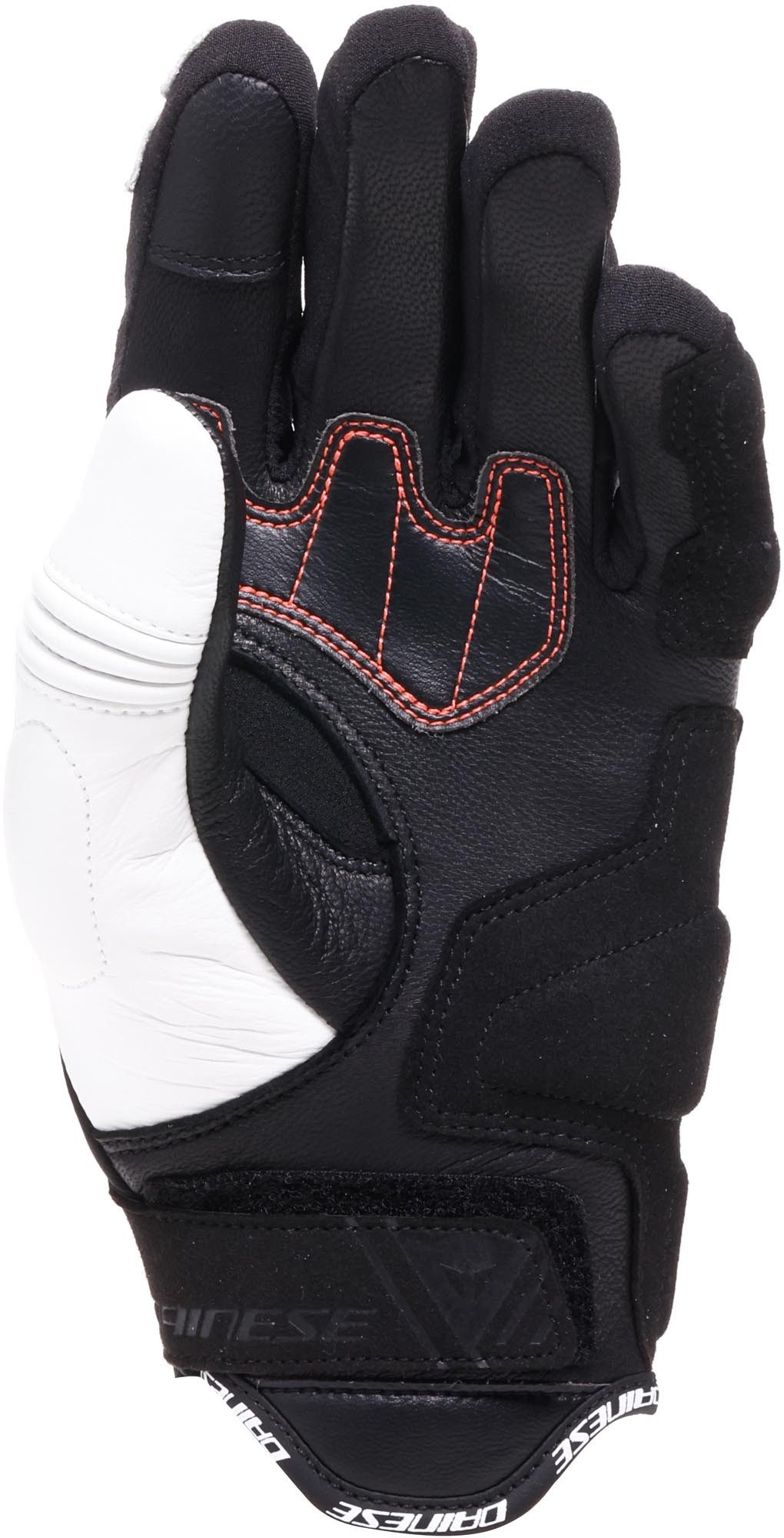 Dainese Motorradhandschuhe Reacto Carbon Short Damen-Motorradhandschuhe perforiert,Touchscreenbedienung möglich