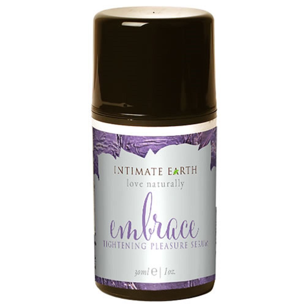 Intimate Earth Stimulationsgel Embrace (mit Verengungs-Effekt), Flasche mit 30ml, 1-tlg., veganes und biologisches Verengungsgel - für die Vagina