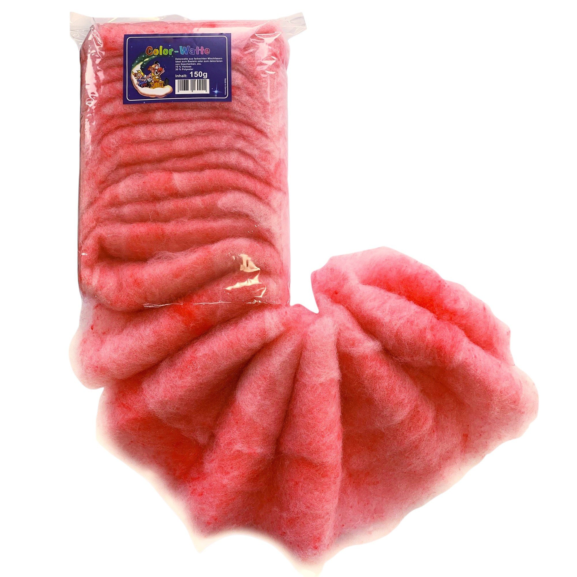 Erwin Hennecken GmbH Ремесленный войлок COLOR-WATTE, Farbwatte, farbige, bunte Dekowatte. 150g.