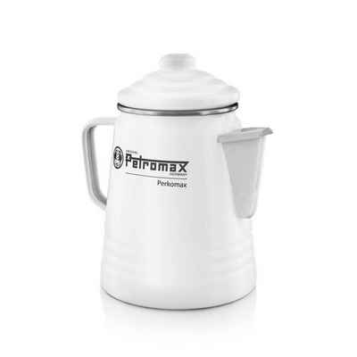 Petromax Perkolator Petromax Perkolator per-9-s Kaffee Tee Kanne Kocher 1,3l weiß, 1.3l Kaffeekanne