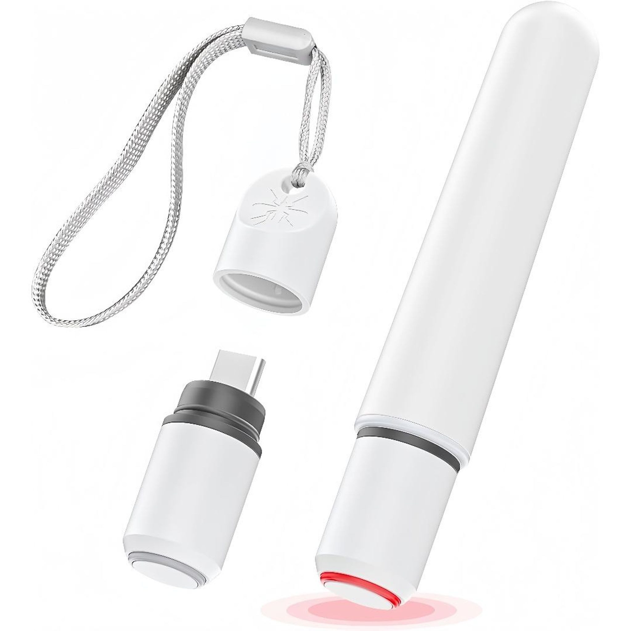 FELIXLEO Insektenstichheiler Elektrischer Mückenstichheiler,Type-C, 500mAh, tragbar,Juckreizstopper, 1-tlg.