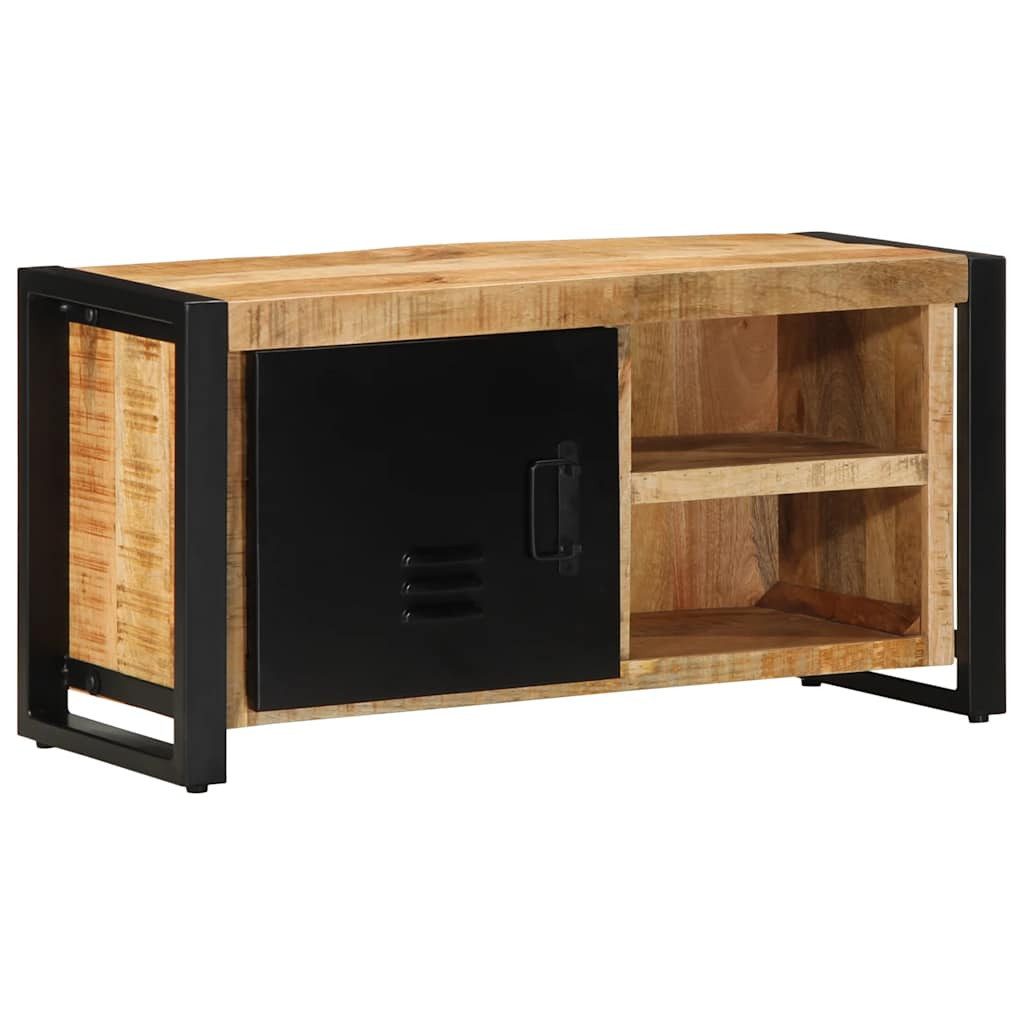 vidaXL TV-Schrank TV-Schrank 80x30x40 cm Raues Massivholz (1-St)