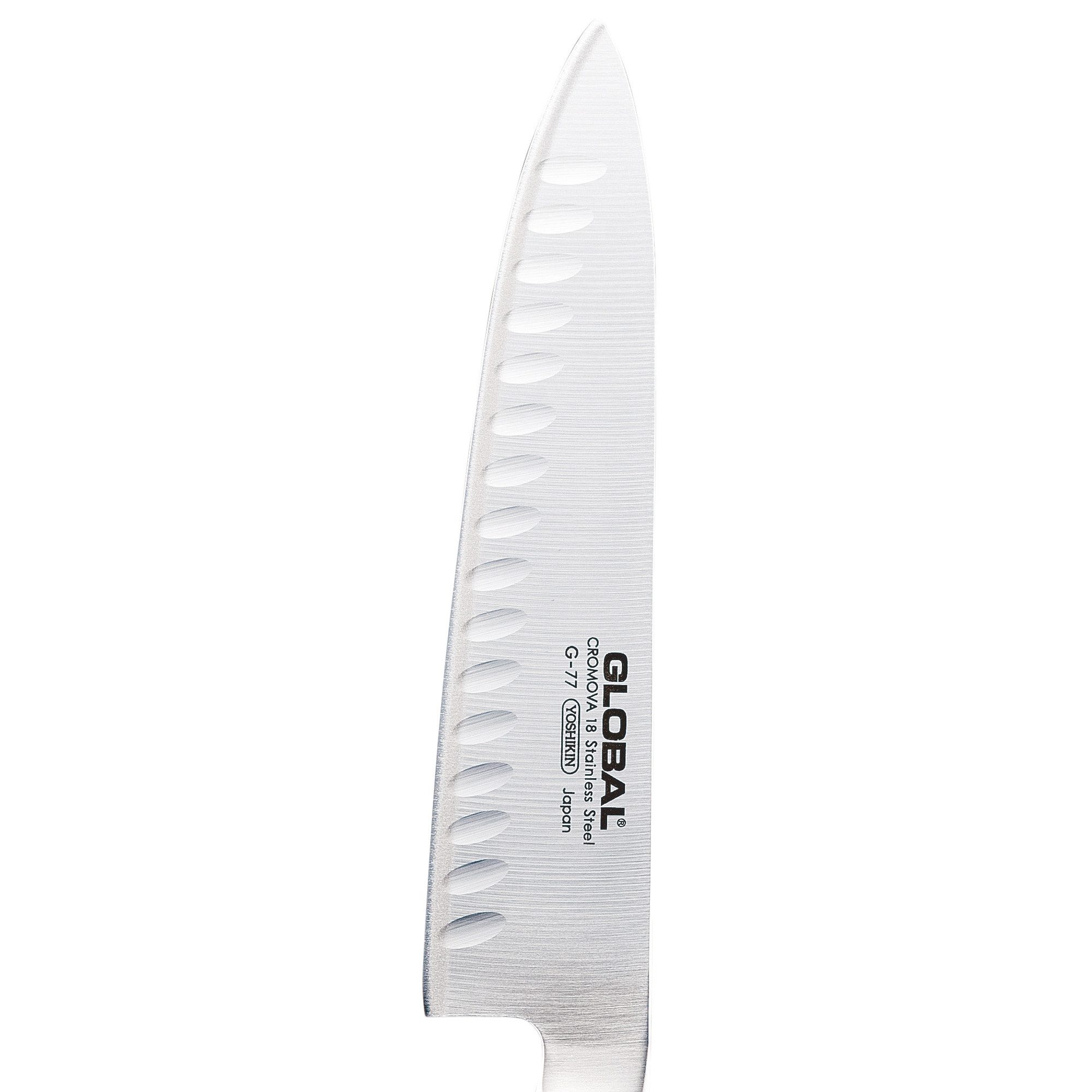 GLOBAL Kochmesser Kochmesser mit Kullen 20 cm G-77