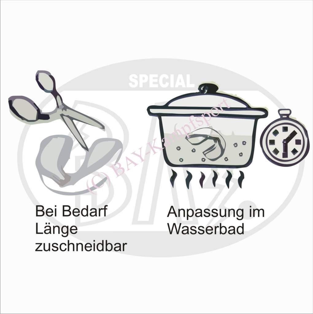 BAY-Sports Zahnschutz 10 Stück Zahnschutz Sport Mundschutz Boxen Kickboxen Karate MMA (Zahnschutz mit Dose), Zahnschutz mit Aufbewahrungsbox, individuelle Anpassung im Wasserbad