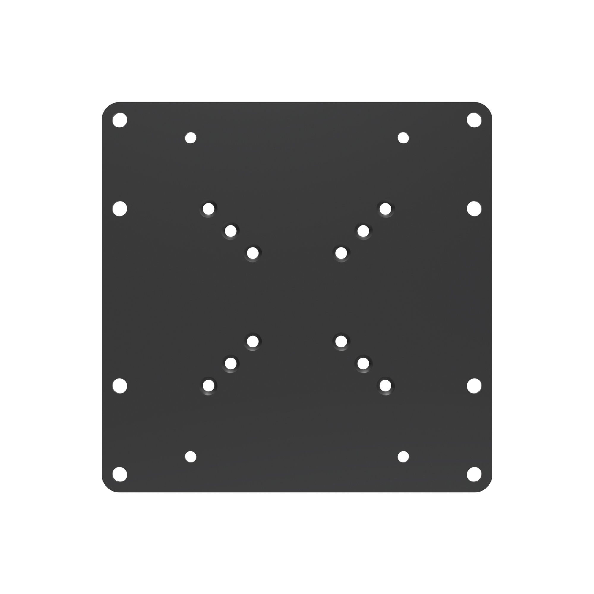 PureMounts TV-Wandhalterung PureMounts® - Universeller VESA Adapter PM-ADAPT-A für VESA 50x50 bis