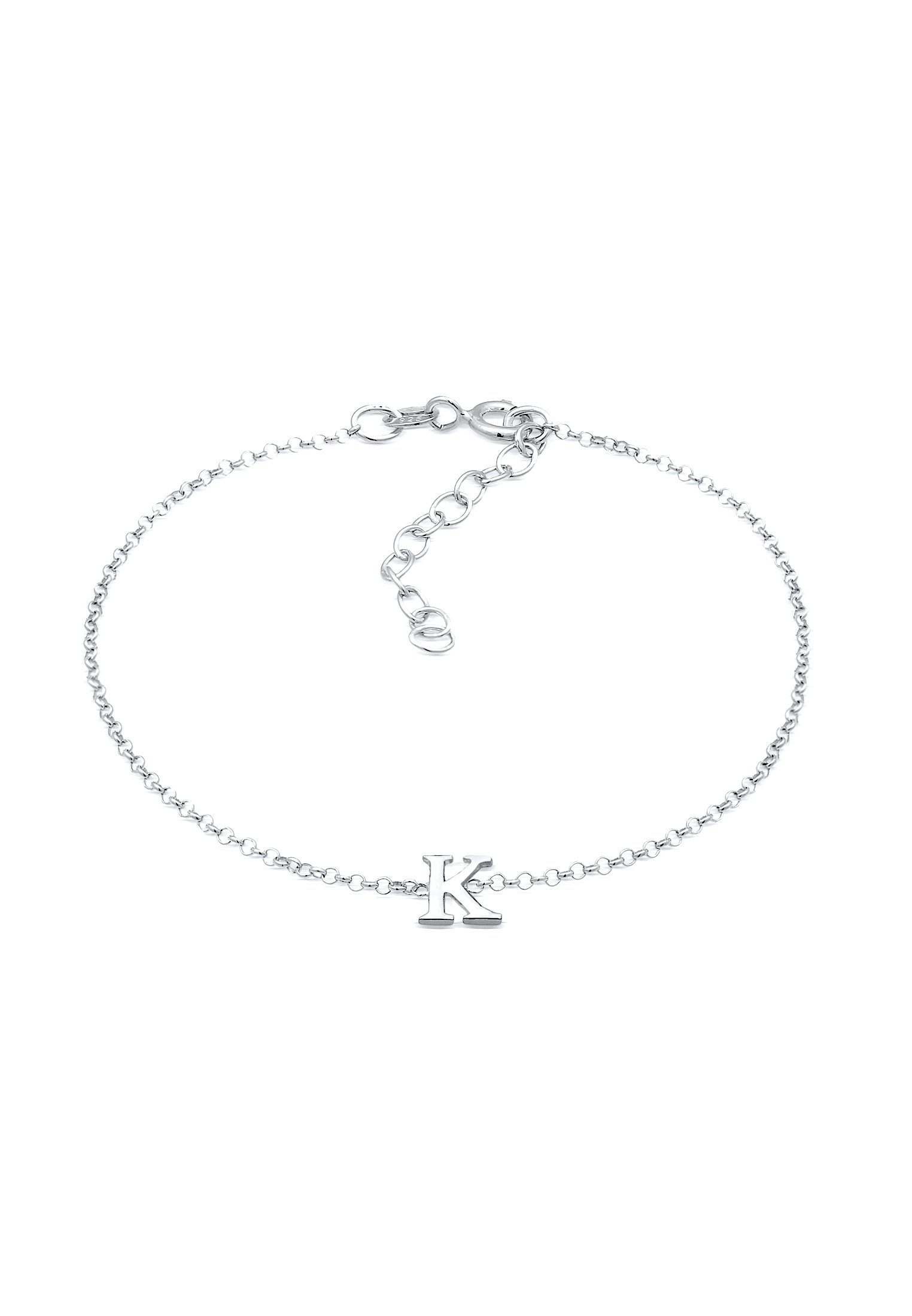 Elli Armband Buchstaben Initialen Anhänger K günstig online kaufen