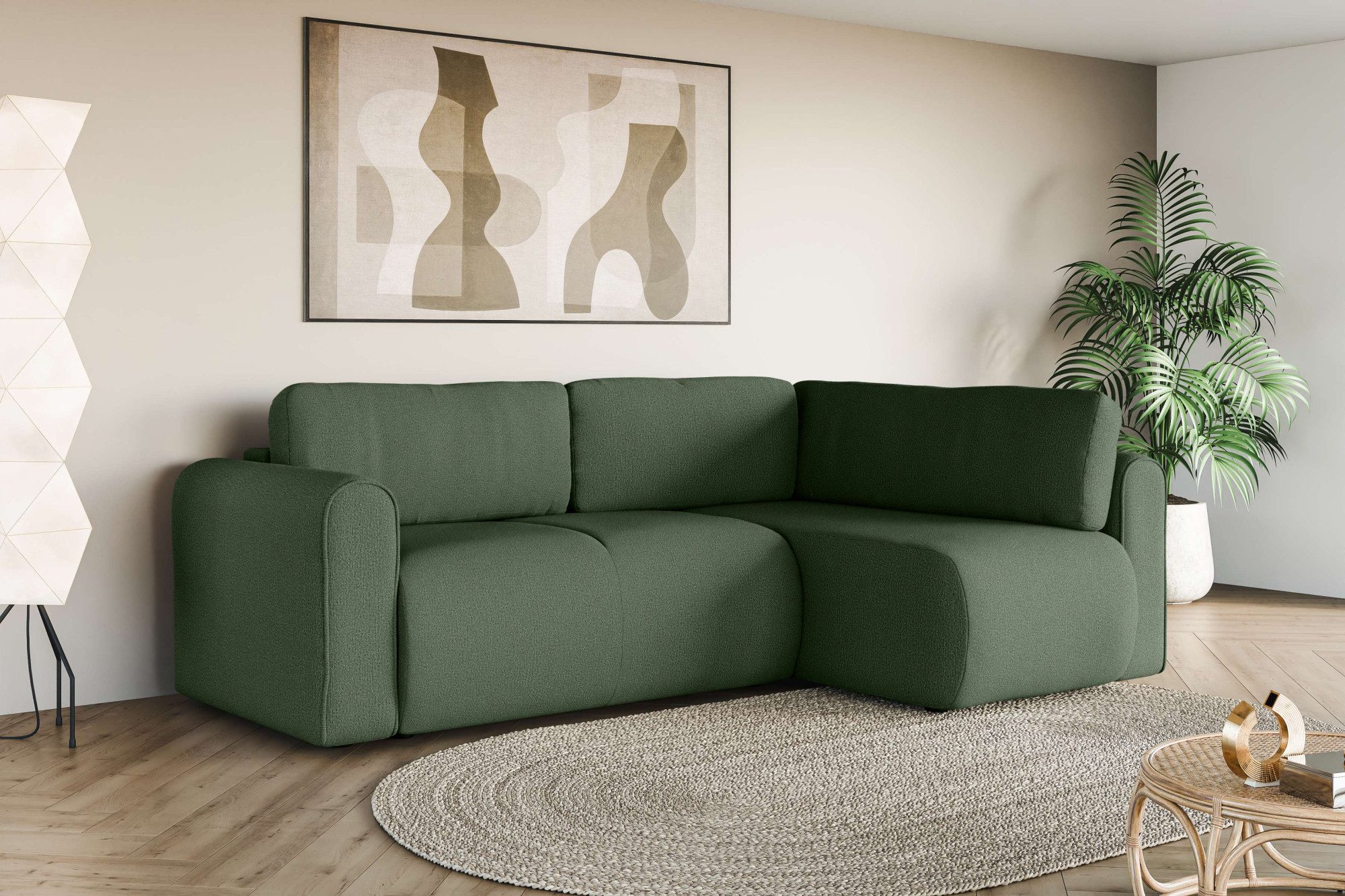 INOSIGN Ecksofa Zacharia wahlweise Schlafsofa mit günstig online kaufen