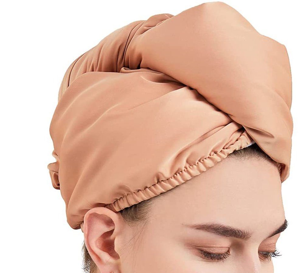 Saugfähiger für Haartrocknungskappe Doppelschichtige, UG (1-St), dicke Turban L.Ru Damen, Turban-Handtuch