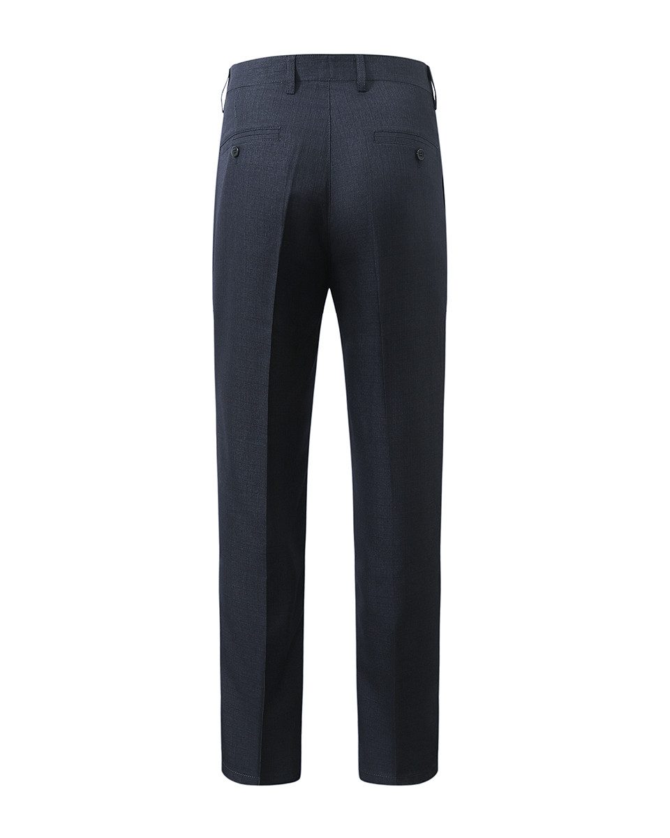 Allthemen Anzughose Regular Fit Baukastenhose mit geradem Beinform bügelfrei Businesshose