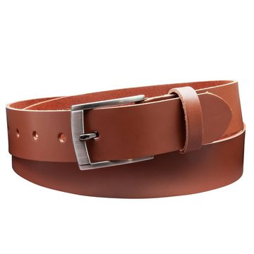 COLOGNEBELT Ledergürtel OM418-SL-Hellbraun MADE IN GERMANY, Hellbraun Kürzbar, 100 % Echtleder, Aus einem Stück, Unisex